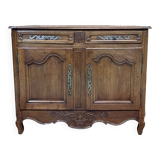 Buffet Vendéen Louis XV début XIXème en merisier et chêne