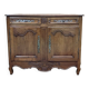 Vendéen Louis XV buffet from the early 19th century in cherry and oak