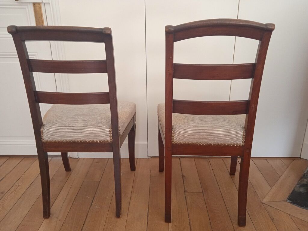 Pair of Restoration style chairs