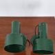 Pair vintage wall lamps