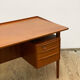 Danish teak desk by Peter Løvig Nielsen for Hedensted Møbelfabrik Denmark 1960s