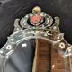 Venetian mirror period 1950 art deco 73.5 x 46 cm