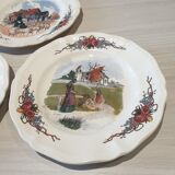 Old sarreguemines plates