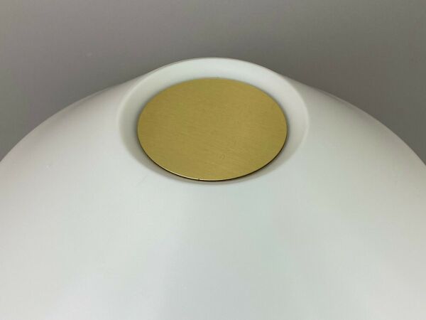 Plafonnier verre espace design 70s Peill & Putzler