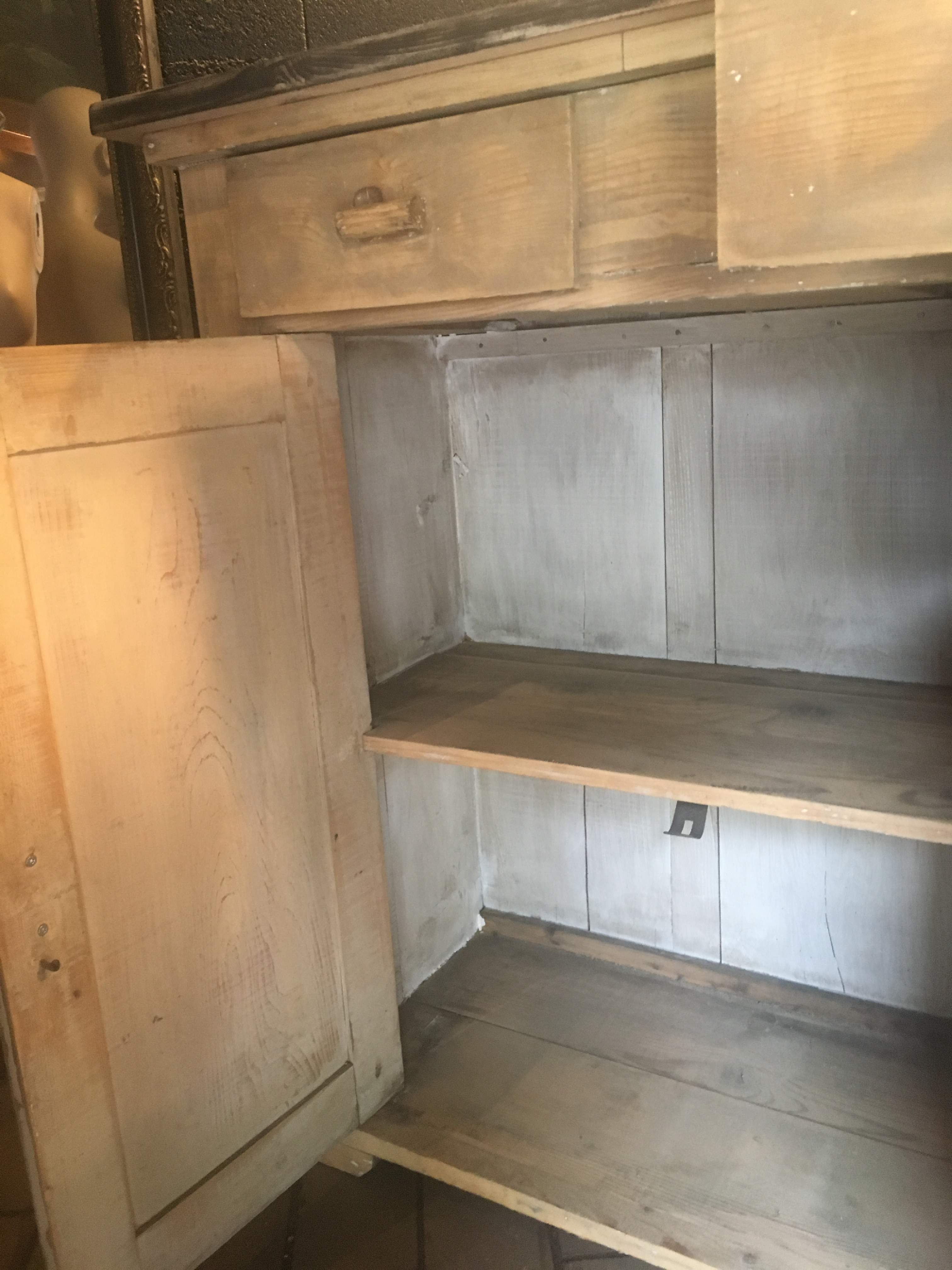 Buffet wood patinated 1940