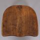 Tabouret rustique en bois massif des années 1950 Hollande