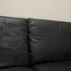 Black leather sofa, Danish design, 1960s, manufacturer: Eran Møbler, design