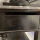 Large Napoleon III sideboard, blackened wood and ebony veneer.