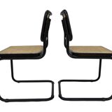 Cesca design chair b32 model in black set of four
