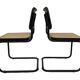 Cesca design chair b32 model in black set of four