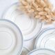 Deep plates / Salad plates St Amand blue