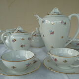 Service à café années 50 en porcelaine