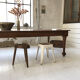 Table de ferme métier 4m chêne XXL