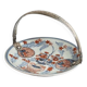 Antique Japanese Dish With Silver Handle, 18th and 19th century