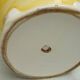 Earthenware planter with towel painting decor