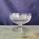Champagne glasses Baccarat Crystal 20s/30s Superb stylized frieze