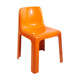Fiberglass chair by Marc Berthier model Ozoo 700