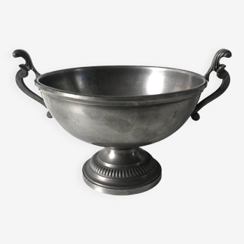 Old Hallmarked Pewter Cup