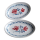 Earthenware dishes from Digoin Sarreguemines Cannes model