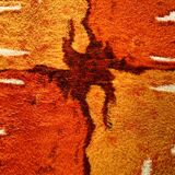 2x3 wool rug by Hojer Eksport Wilton, Joker model, Denmark 70s