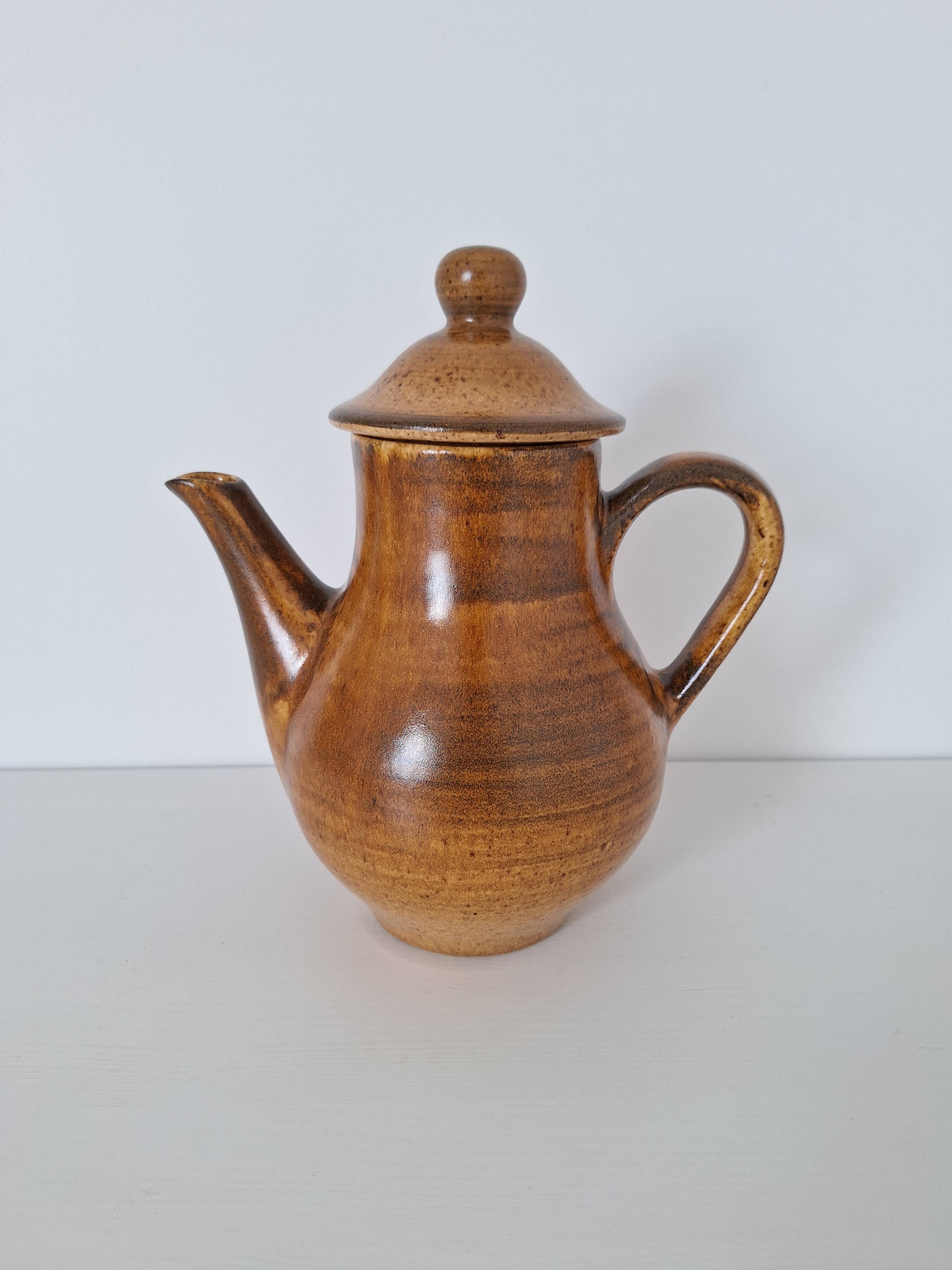 Théière en grès