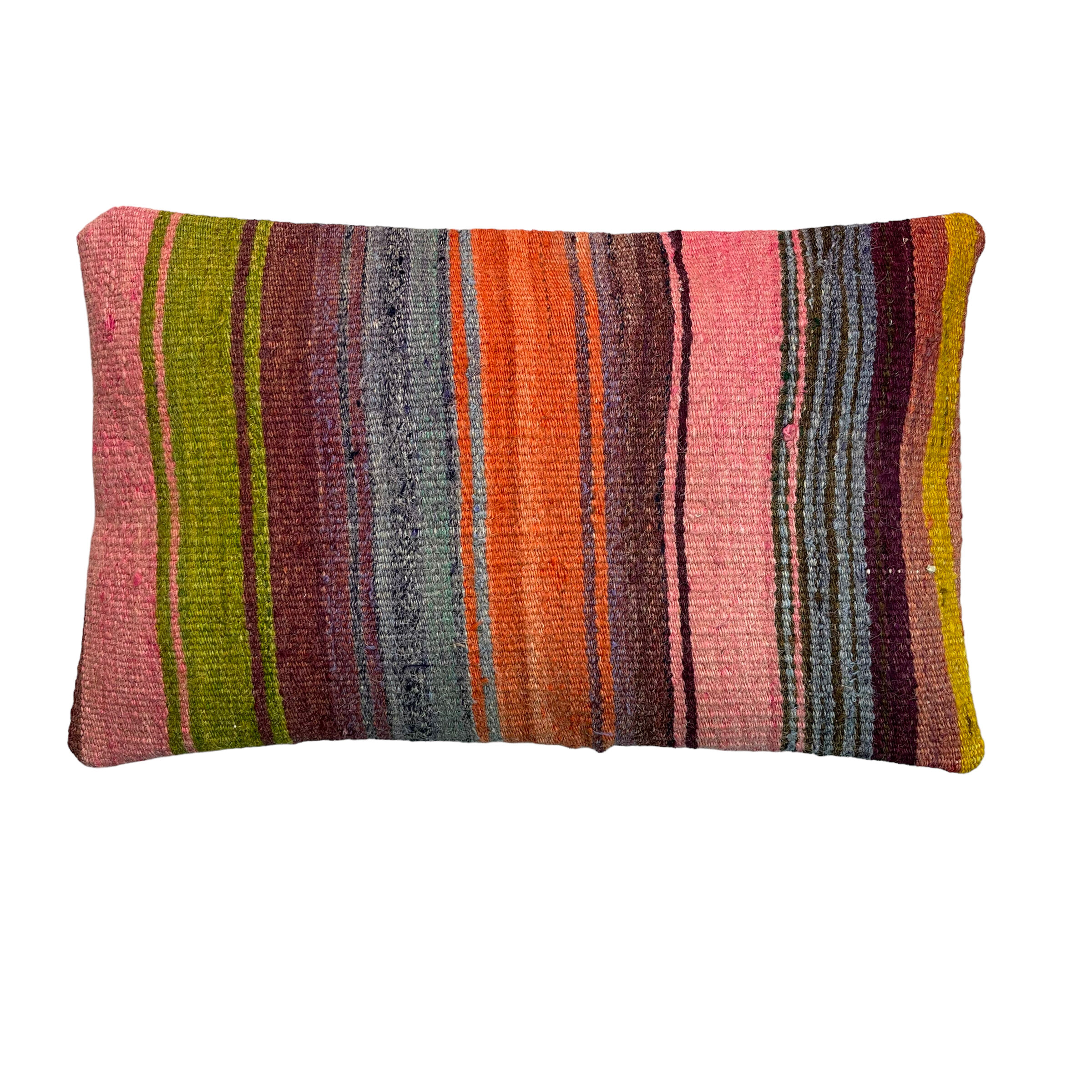 Vintage turkish handmade cushion cover , 30 x 50 cm