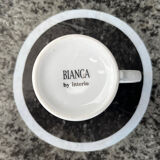 Set of 6 Bianca porcelain coffee cups