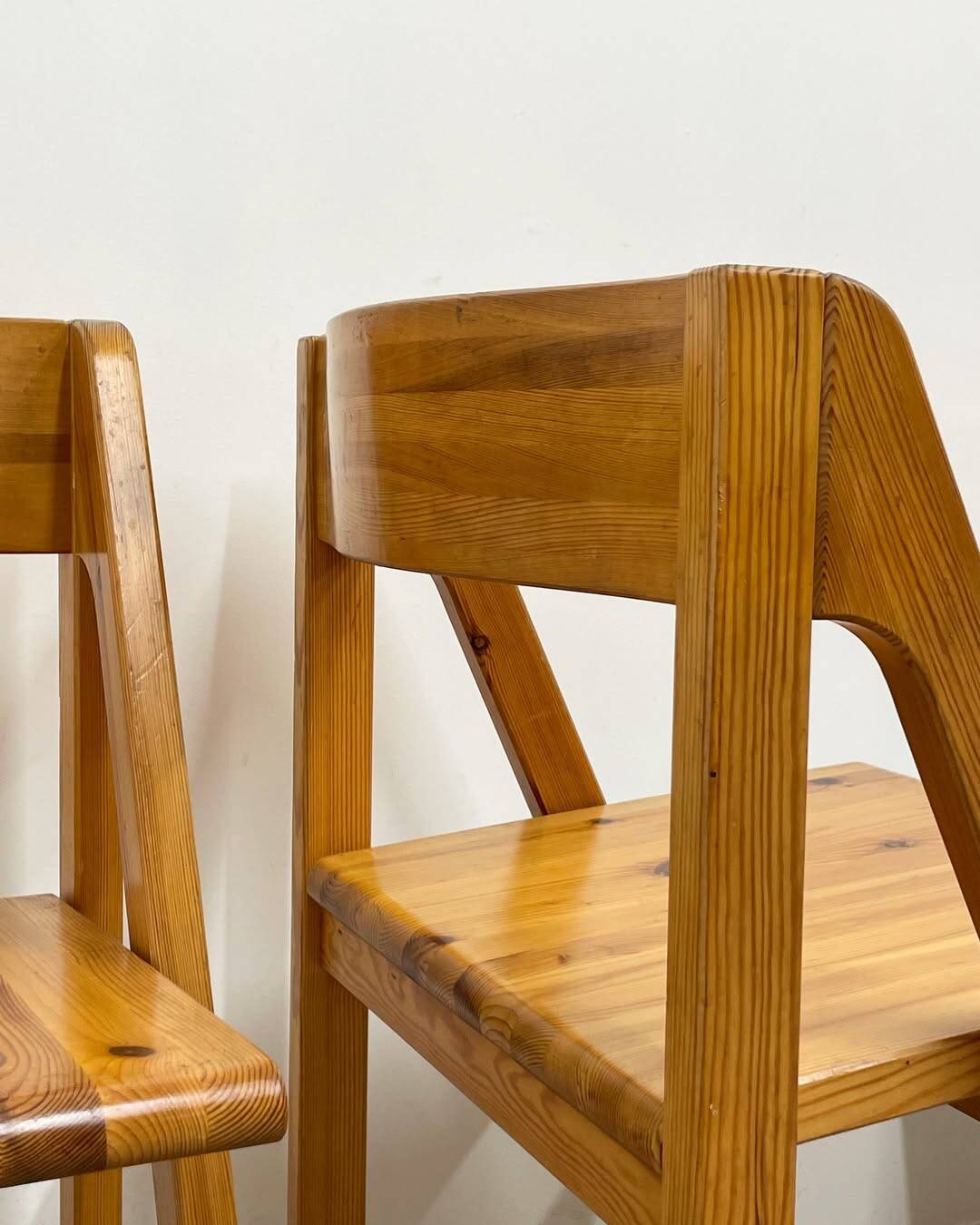 4 Fyrkat chairs, Nissen & Gehl, Denmark, circa 1970