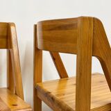 4 Fyrkat chairs, Nissen & Gehl, Denmark, circa 1970