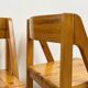4 Fyrkat chairs, Nissen & Gehl, Denmark, circa 1970