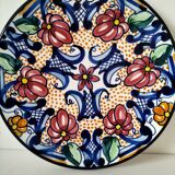 Large Andalusian ceramic plate