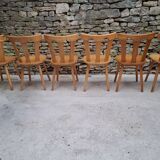 Set of 12 bistro chairs