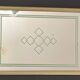 Antique Art Deco mirror plateau