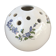 Ancient ball vase with 13 holes in ceramic with painted decoration