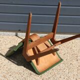 Robin Day chair "HILLESTAK" 1950 green