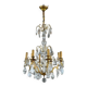 Louis XV style chandelier with pendants, 19th century