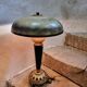 Vintage Art Deco Table Lamp – Copper, Brass & Bakelite – Mushroom Shade – 1920s