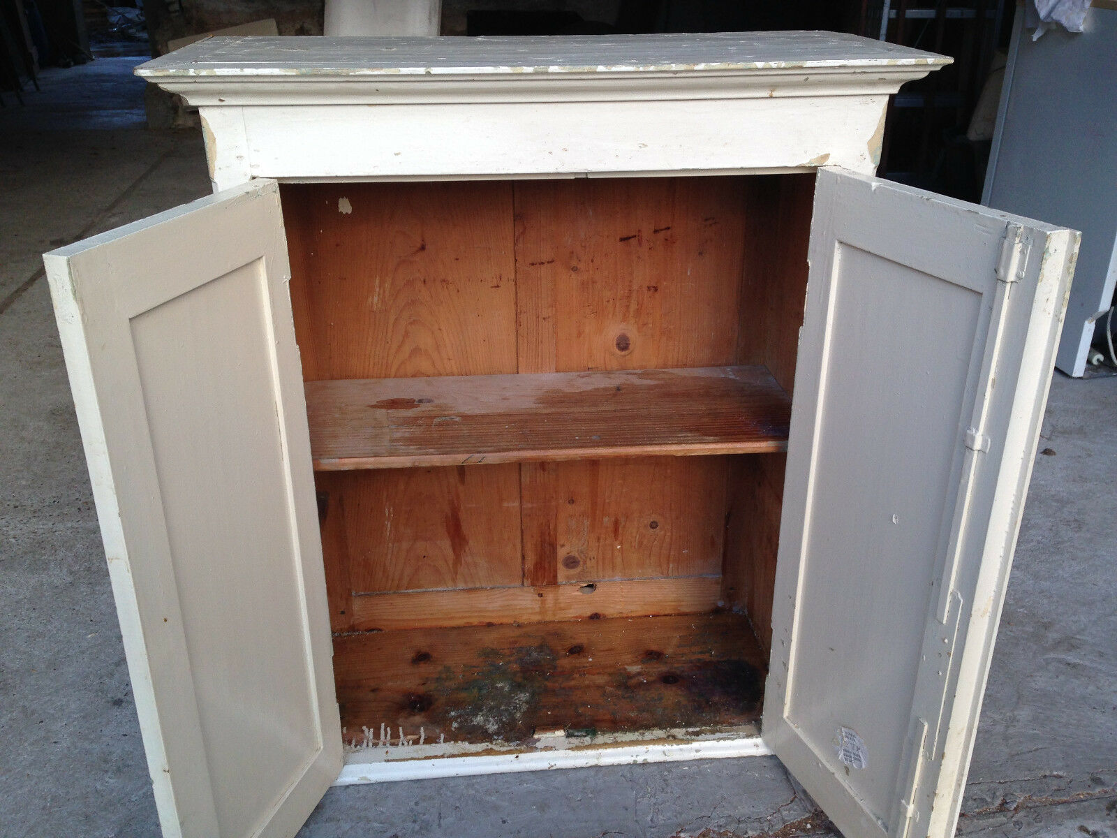 Vintage fir cabinet