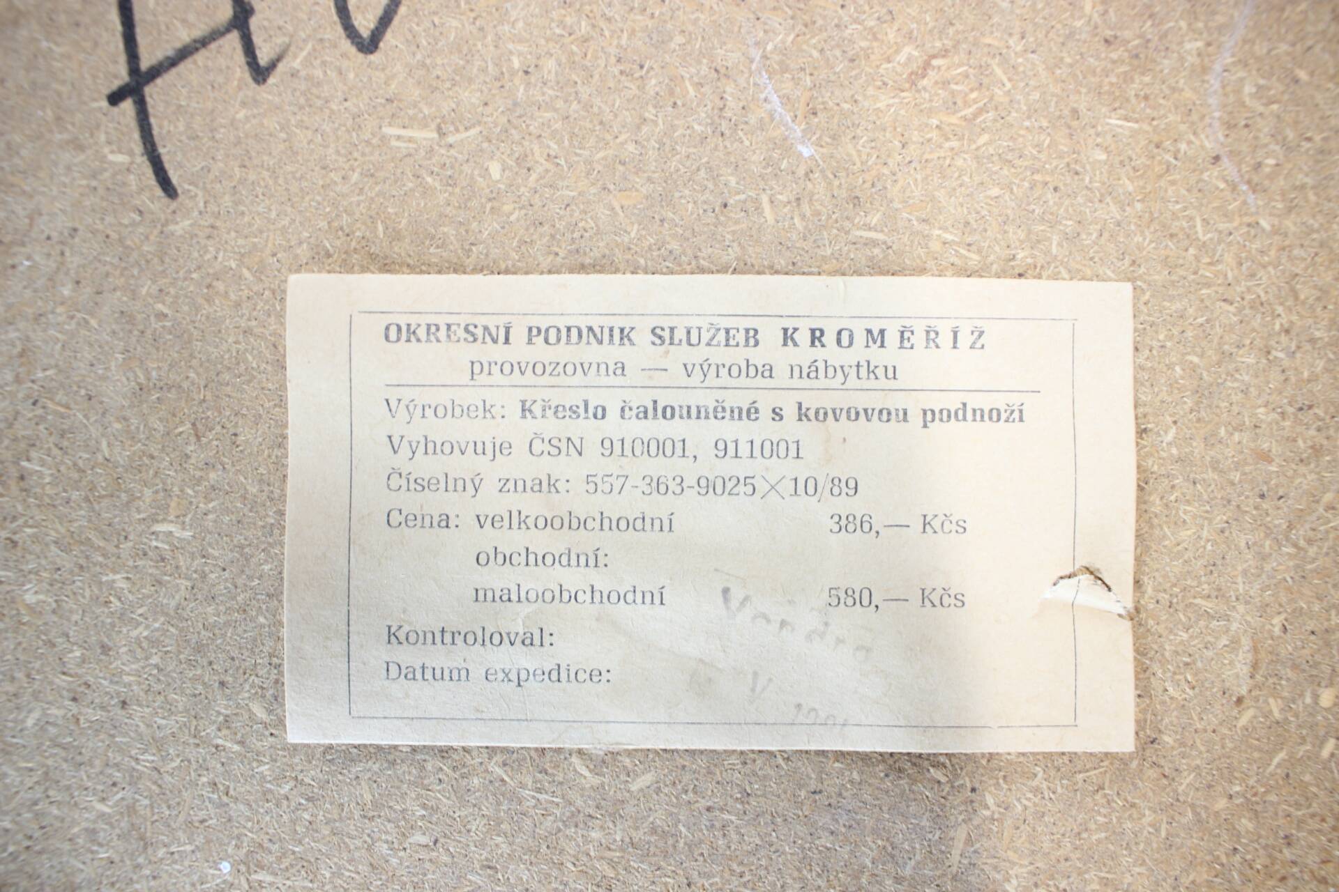 Midcentury Chairs by Kroměříž, 1950