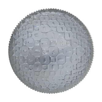 1970 glass ceiling light