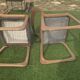 4 chaises Baumann modèle Traîneau