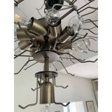 Lustre en verre multicolore « tronchi » brunito murano d75