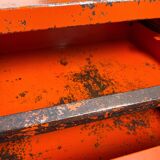 Tool box - workshop maid - vintage orange