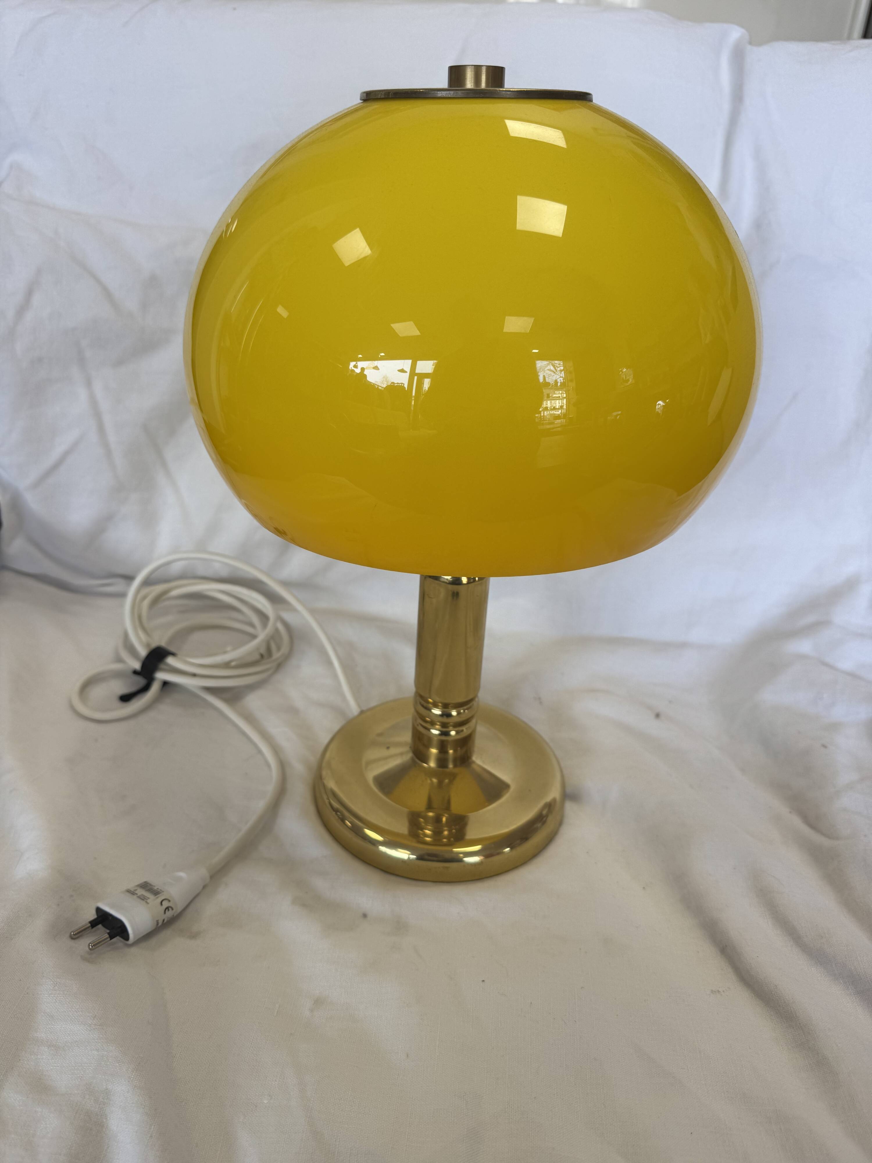 Vintage 70s mushroom lamp