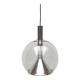 Suspended globe lamp in glass from the German space age by Erco.