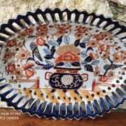 Central openwork dish in Chinese porcelain Adèle Carey