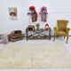 100% wool carpet rug 255x153cm