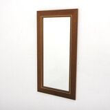 Miroir scandinave en teck, Suède, 1960, 111cm x 58cm