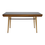 1960s Coffee Table With Opaxit Glass, Czechoslovakia