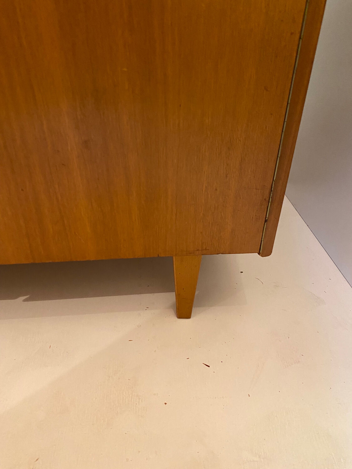 Vintage wardrobe compass feet